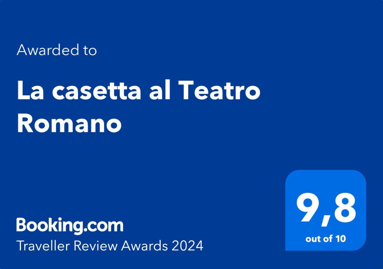 La Casetta Al Teatro Romano Gubbio Exteriör bild